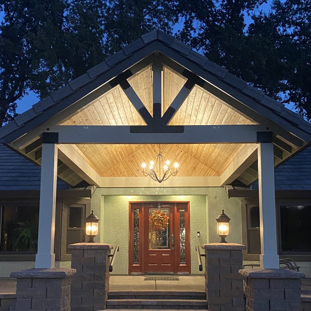 Front Porch Entry, after
